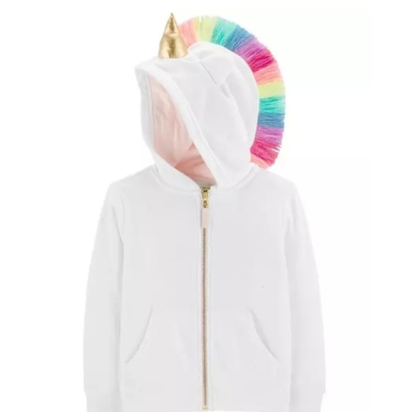 unicorn hooded jacket